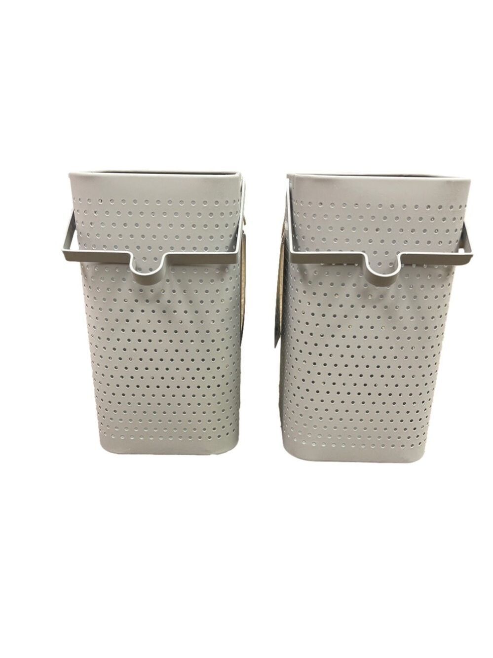 Set of 2 10" Iron Outdoor Lantern Candle Holder